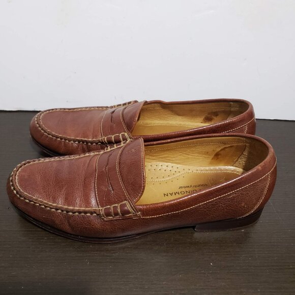 Martin Dingman Countrywear Brown Leather Penny Loafers Boots 10M main image 11